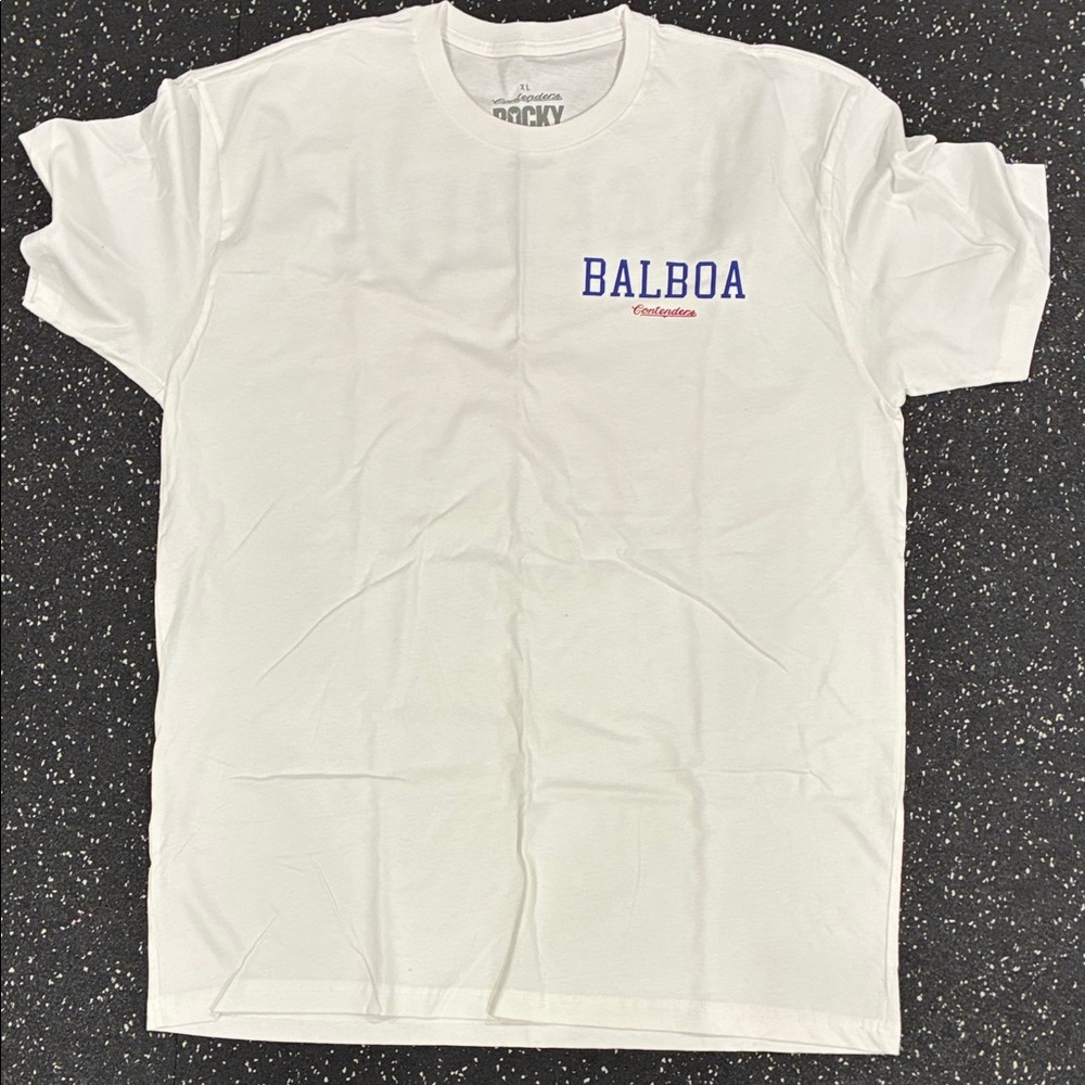 White Short Sleeve Men's Tee